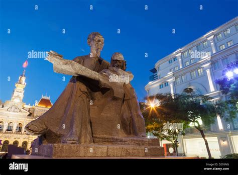 Vietnam, Ho Chi Minh City, Ho Chi Minh Statue Stock Photo - Alamy