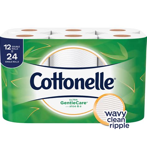 Cottonelle Ultra GentleCare Toilet Paper, 12 Double Rolls – Walmart Inventory Checker – BrickSeek