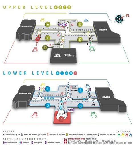 CF Lime Ridge Mall shopping plan | Mall design, Hamilton ontario, Mall