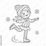 Winter Sports Coloring Pages sketch template
