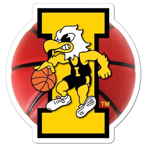 Iowa Hawkeyes Herky | Iowa Hawkeye Herky Basketball Car Magnet – 12” Magnetic Car Signs, Custom ...