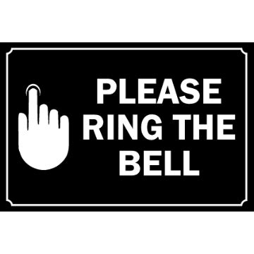 Please Ring Bell Office And Counter Signs | ubicaciondepersonas.cdmx.gob.mx