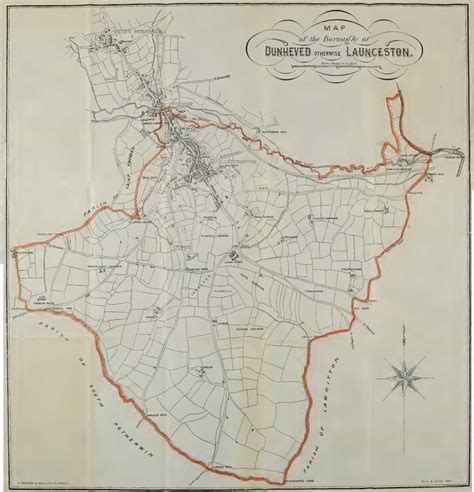 Old maps of Launceston, | Launceston Then!