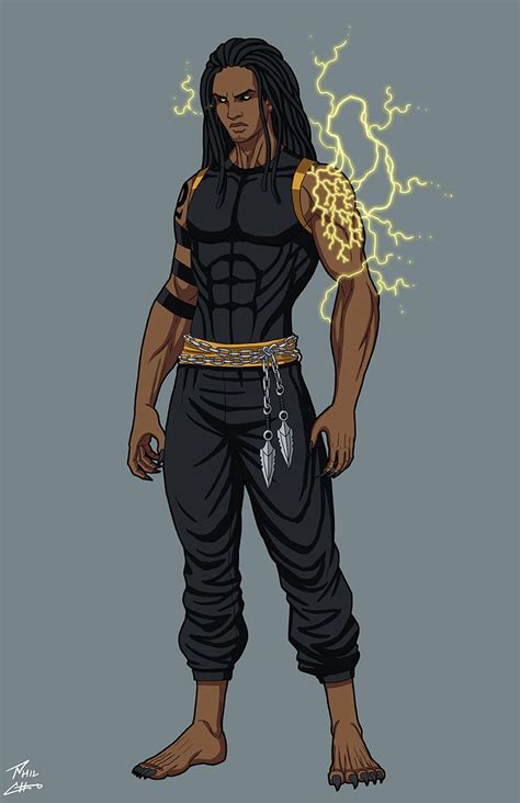 phil-cho - Professional, Digital Artist | DeviantArt | Black anime characters, Black cartoon ...