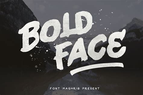 Bold Face (139901) | Other | Font Bundles