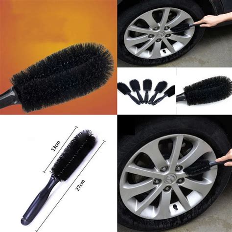 1PC Outdoors Wheel Cleaner Cleaning Brushes Car Bike Alloy Wheel ...