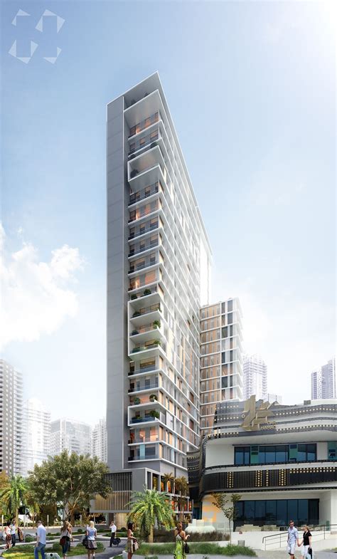 High Rise Residential on Behance | Condominium architecture, Skyscraper architecture, Facade ...