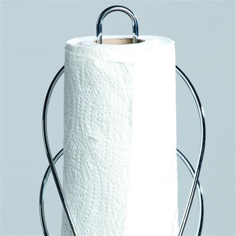 DESIGN KITCHEN ROLL HOLDER ETERNITY | silver | kitchen roll, holder | eBay