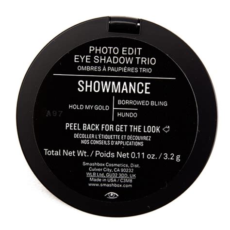 Smashbox Showmance Photo Edit Eye Shadow Trio Review, Photos, Swatches