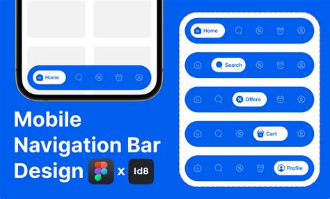 Ideate Design - Mobile App Navigation | Figma