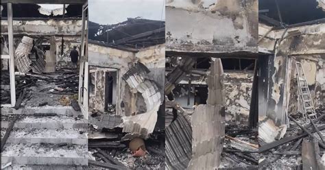 Fire guts palace of the Ooni of Ife (Video) - YabaLeftOnline