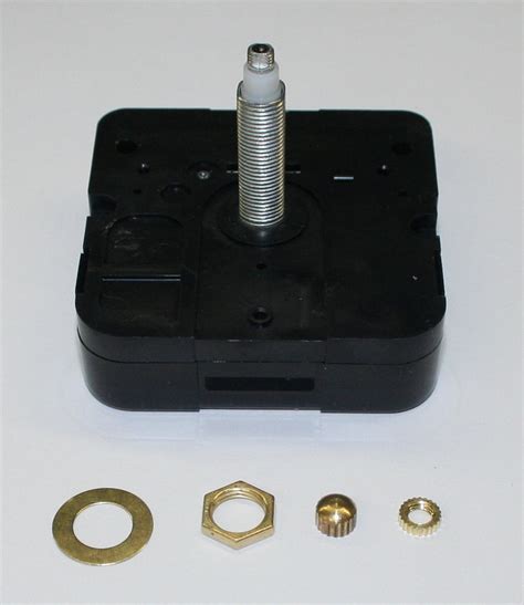 100040 Mini Quartz Clock Movement for dials up to 3/4" thick