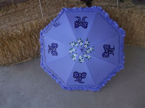 Lavender "Poppins" Parasol Umbrella by LoRensRainorShine on Etsy Poppins, Fabric Paint, Parasol ...