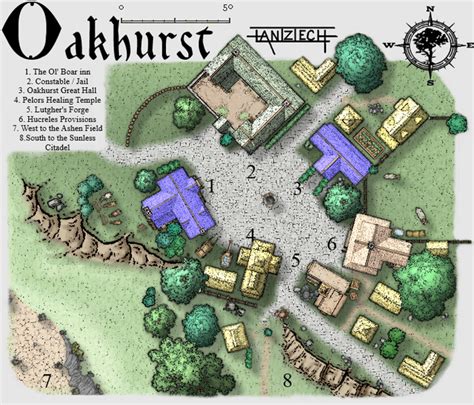 The Sunless Citadel - Oakhurst - dndmaps | Sunless, D&d dungeons and ...