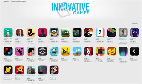 Apple “Innovative Games” Feature Has Mostly Paid Games – TouchArcade