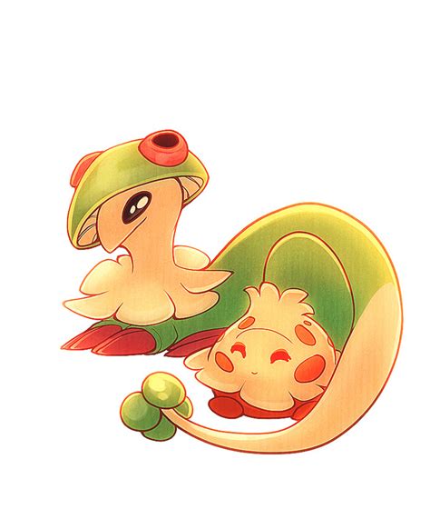 Art Stuff etc. — Shiny Shroomish and Breloom