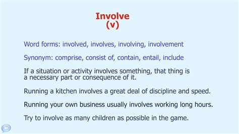 Involve | Pronunciation | Definition | TOEFL Word | IELTS Word - YouTube