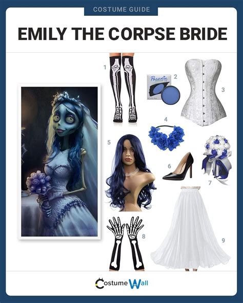 Dress Like Emily The Corpse Bride Costume | Halloween and Cosplay Guides