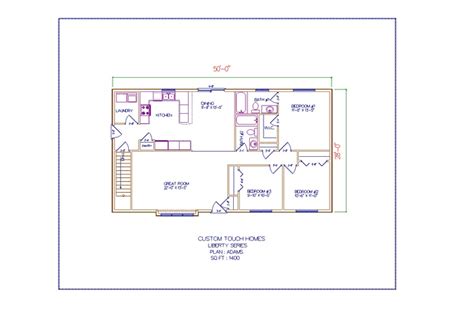 the floor plan for a two story house with an attached garage and living room area