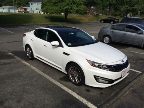 Buy used 2013 KIA Optima SXL, 4-Door 2.0L Turbo, White, Fully Loaded, BELOW KBB VALUE in ...