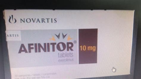 Afinitor Tablets, For Hospital, 10 Mg at best price in New Delhi | ID: 20085630355