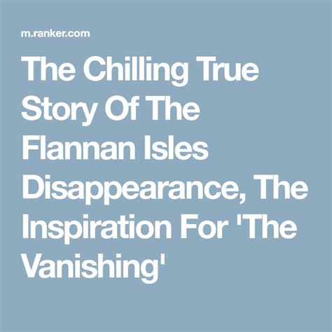 The Chilling True Story Of The Flannan Isles Disappearance, The Inspiration For 'The Vanishing ...