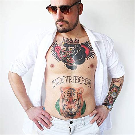 Amazon.com: Juego completo de tatuajes Conor McGregor - Tatuaje ...