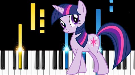 My Little Pony Theme Song - Friendship Is Magic - Piano Tutorial Chords - Chordify