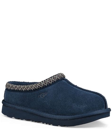 UGG® Kid's Tasman II Suede Slippers | Dillards