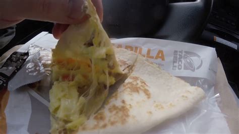 Jamie's Product Reviews/Taco Bell - Breakfast Quesadilla with sausage ...