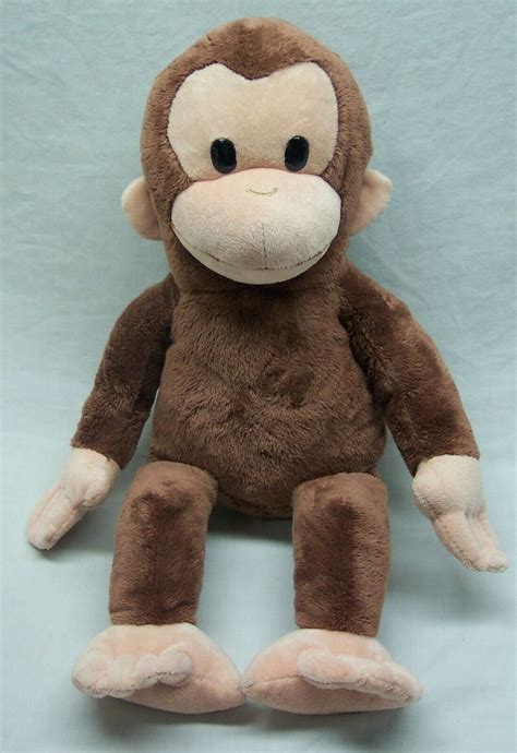 Russ Applause SOFT CURIOUS GEORGE MONKEY 15" Plush STUFFED ANIMAL Toy ...