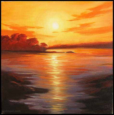 Sunrise Painting Art 8