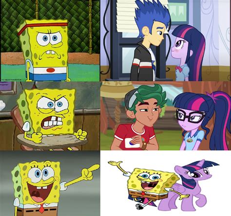 Spongebob my little pony twilight ships meme by Tmzstudioz on DeviantArt