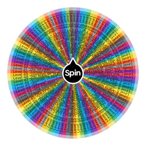 The Backrooms Levels 1-100 | Spin the Wheel - Random Picker