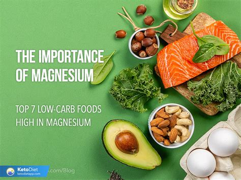 The Importance of Magnesium and Top 7 Low-Carb Foods High in Magnesium ...