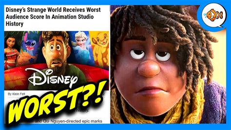 Strange World is Disney's WORST Rated Animated Movie Ever! - YouTube