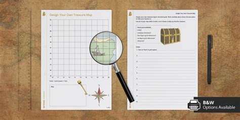 Create a Treasure Map Template | Twinkl - Twinkl