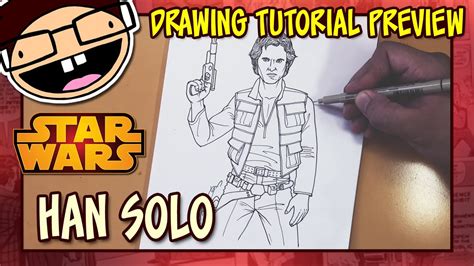 Han Solo Drawing : I first saw this picture of han solo about 27 years ...