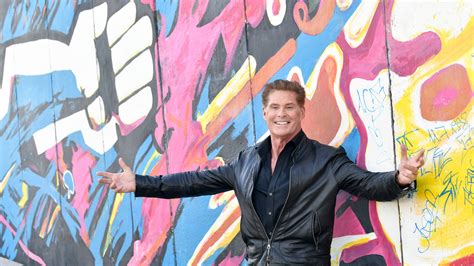 David Hasselhoff's fame in Germany began with fall of the Berlin Wall