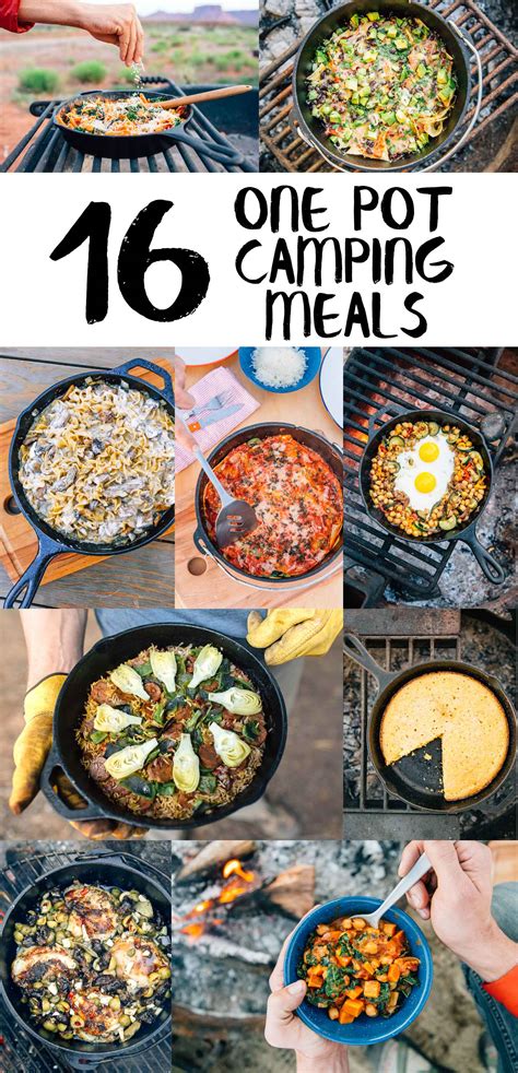 16 One Pot Camping Meals - Fresh Off The Grid