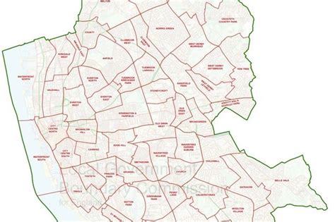 New map of Liverpool confirmed with many living in new areas ...