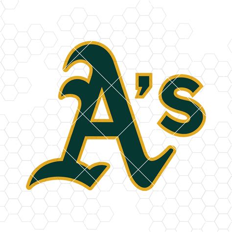 Oakland Athletics Digital Cut Files Svg, Dxf, Eps, Png, Cricut Vector ...