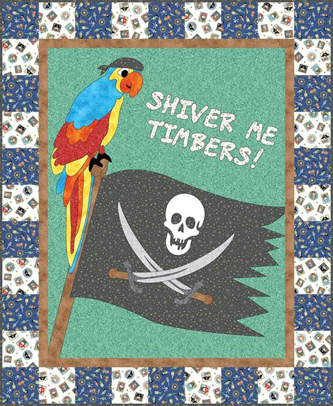 Shiver Me Timbers - Pattern – The Whimsical Workshop LLC