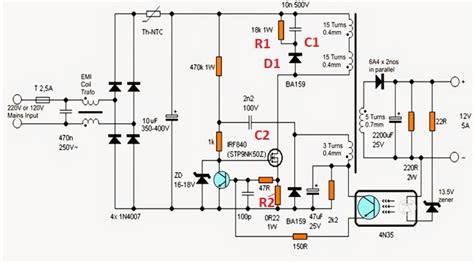 Understanding the Components of a Switch Mode Power Supply Circuit