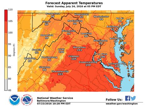 National Weather Service Forecast Mclean Va - Hetty Laraine