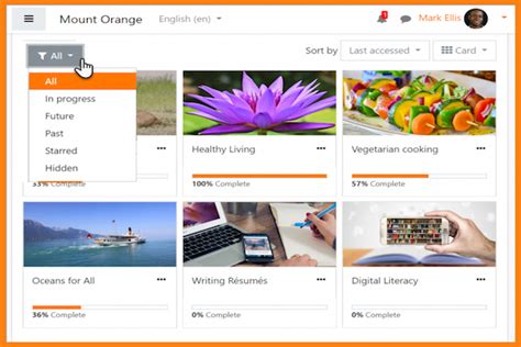 Moodle 3.6 new feature - improved course overview - ElearningWorld.org