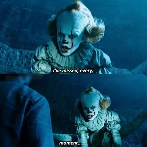 Funny Clown Memes, Scary Movies, Horror Movies, It Miniseries, Bill Skarsgard Pennywise, Badass ...