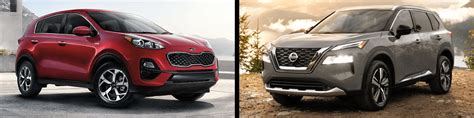 2021 Kia Sportage vs. 2021 Nissan Rogue | 401 Dixie Kia, ON