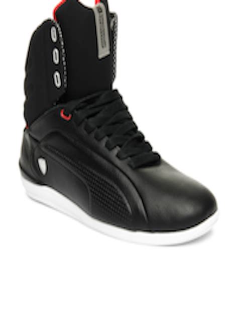 Buy PUMA Motorsport Men Black Gigante Leather Casual Shoes - Casual ...