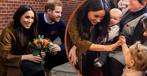 Prince Harry And Meghan Markle Make A Surprise Visit To Military Families